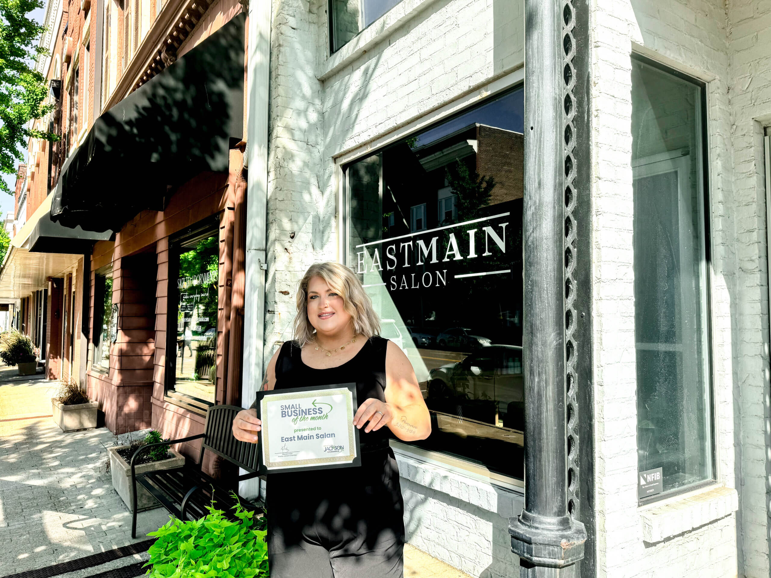 East Main Salon Named Small Business of the Month 